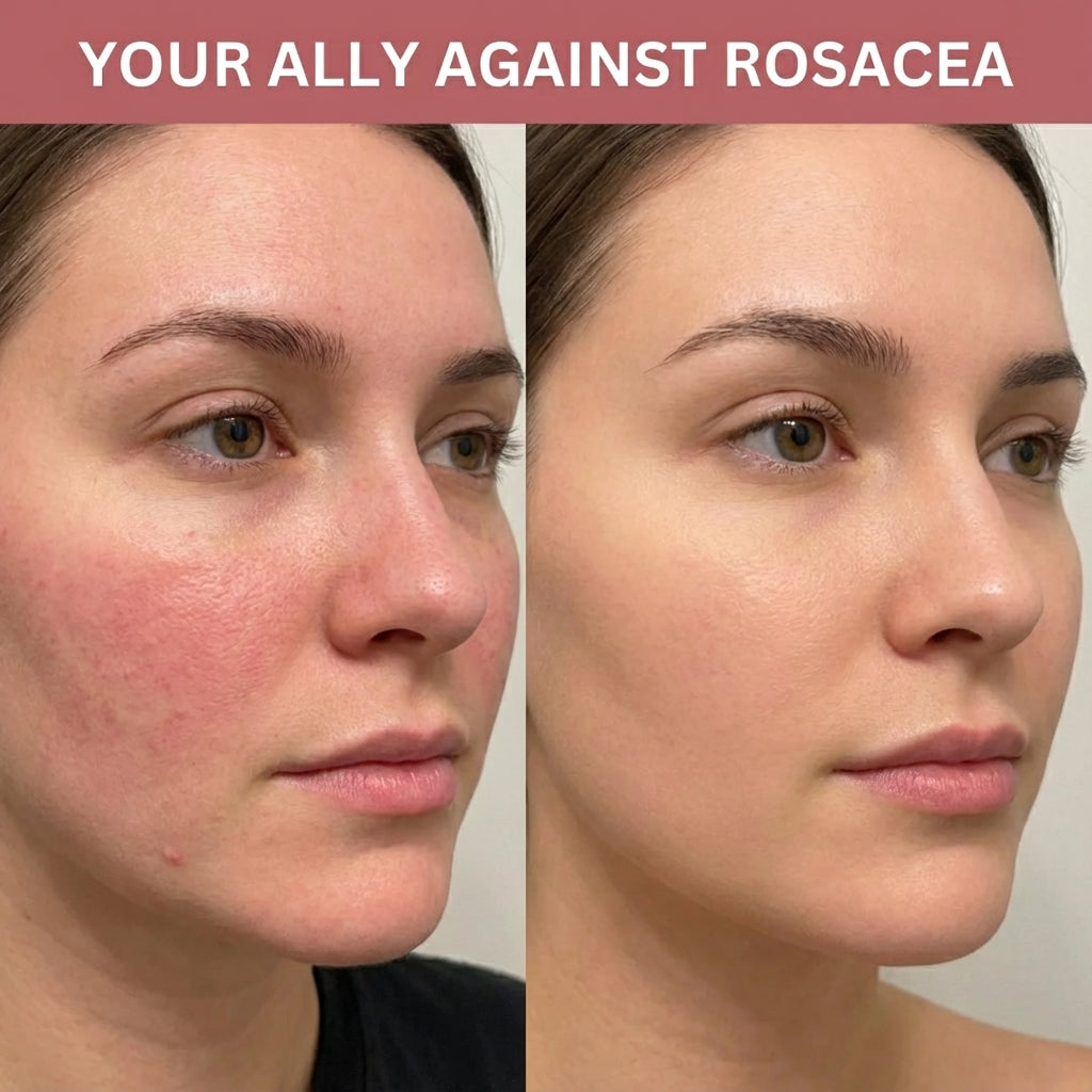 RED TO RADIANT: SEE ROSACEA FADE IN